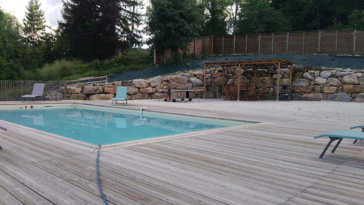 Lou Chastel, Demeure Perigourdine Climatisee Avec Piscine Privee Et Chauffee Villa La Bachellerie Bagian luar foto